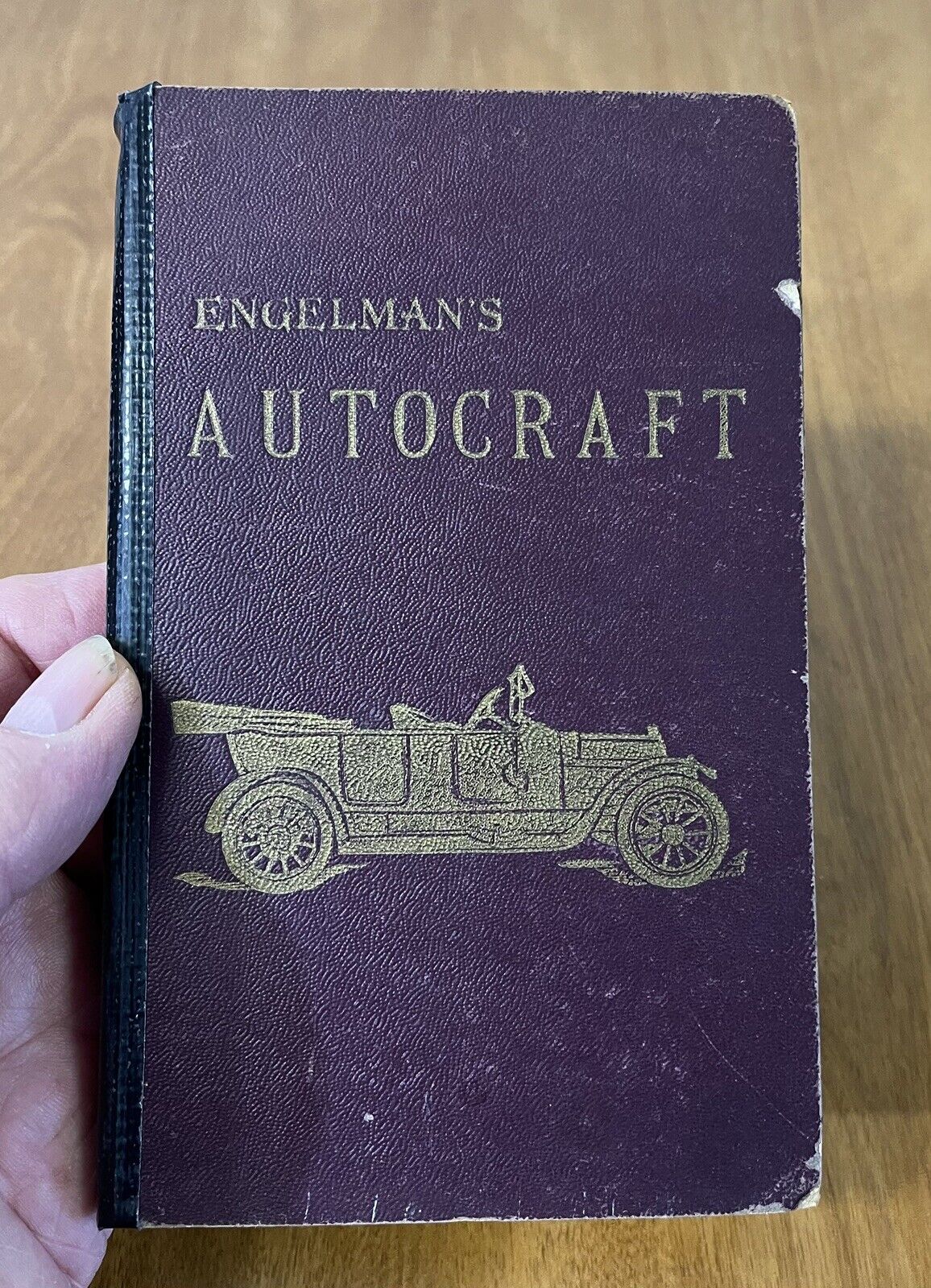 1914 Antique Engleman's Autocraft Understanding & Care Automobiles 4x7 256p FS