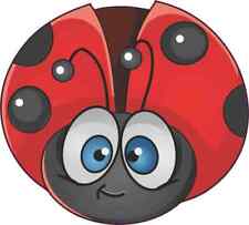 5 X 4.5 Red Ladybug Sticker Vinyl Cup Decal Car Truck Animal Bumper Stickers picture