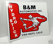 B&M HYDRO STICK Vintage Style DECAL / STICKER, rat rod, racing picture