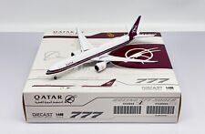 Qatar Airways B777-300ER Reg: A7-BAC JC Wings Scale 1:400 Diecast XX40068 (E) picture