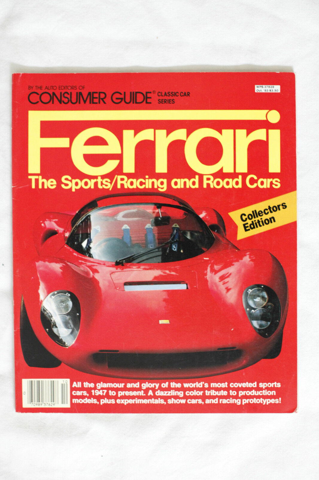 FERRARI - The sports/Racing and Road Cars - Consumer Guide 1983