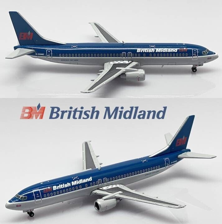 JC Wings 1/400 XX40059 Boeing 737-400 British Midland G-OBME