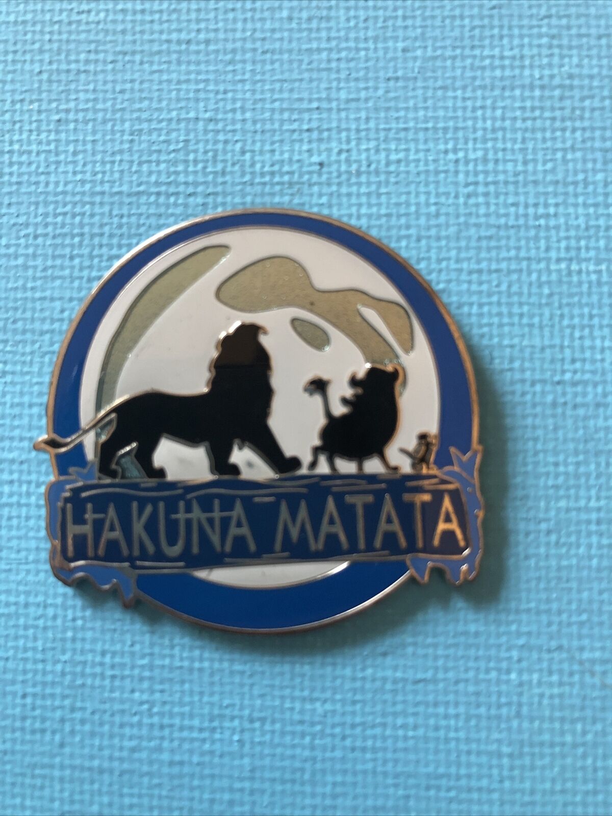Disney Parks Authentic The Lion King Simba Hakuna Matata Trading Pin