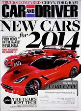 60-PAGE SPECIAL EVERY MODEL ON THE MARKET - CAR AND DRIVER MAGAZINE, SEPT 2013 picture