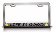 LIFE IS GOOD Daisy Design Steel Plate Frame picture