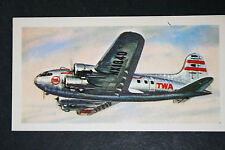 TWA    Boeing 307 Stratoliner      Illustrated  Card   CAT B picture