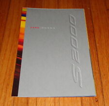 Original 2000 Honda S2000 Roadster Foldout Sales Brochure Poster  picture