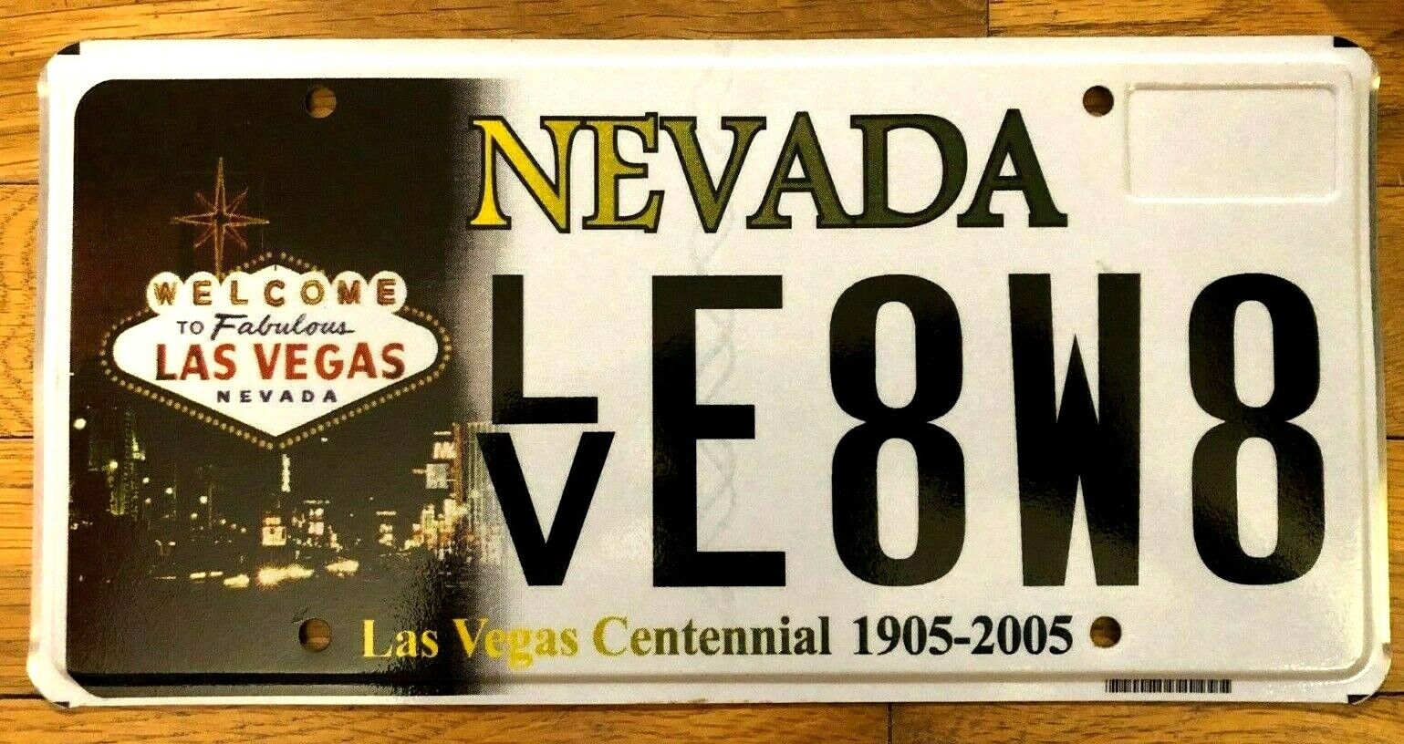Las Vegas Nevada - Centennial License Plate