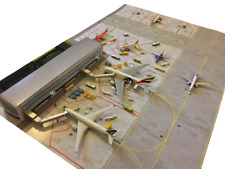 AMS Airport Paper Mat 1/400 & 1/500 with a 'build your own terminal' picture