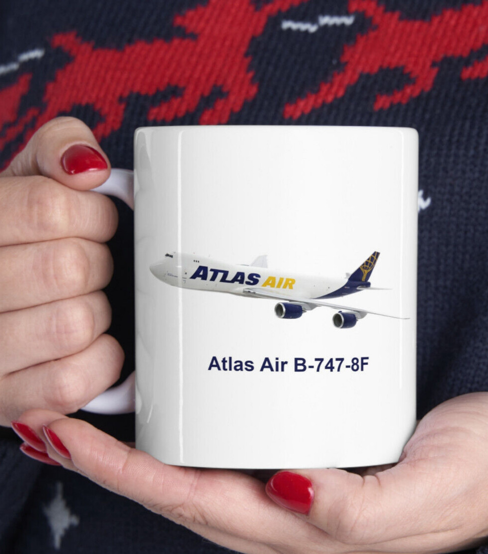 Atlas Air Cargo B-747-8F Coffee Mug