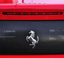 FERRARI Scuderia Cavallino Prancing Horse Logo Badge Emblem Hood Bonnet Grill  picture