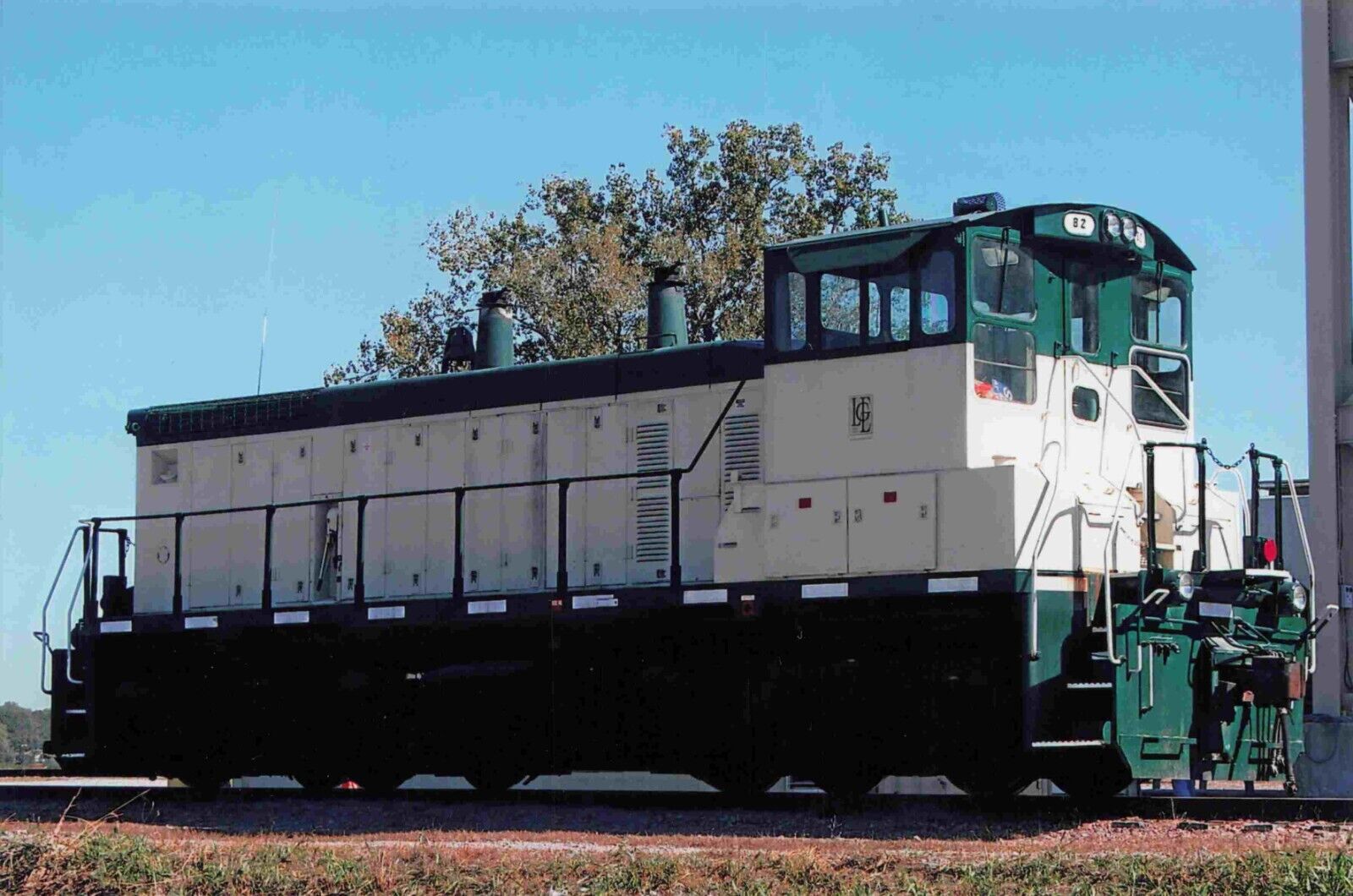 Edwardville Kansas LG Everest SW1500 Switcher Train Railroad Photo 4x6 #161