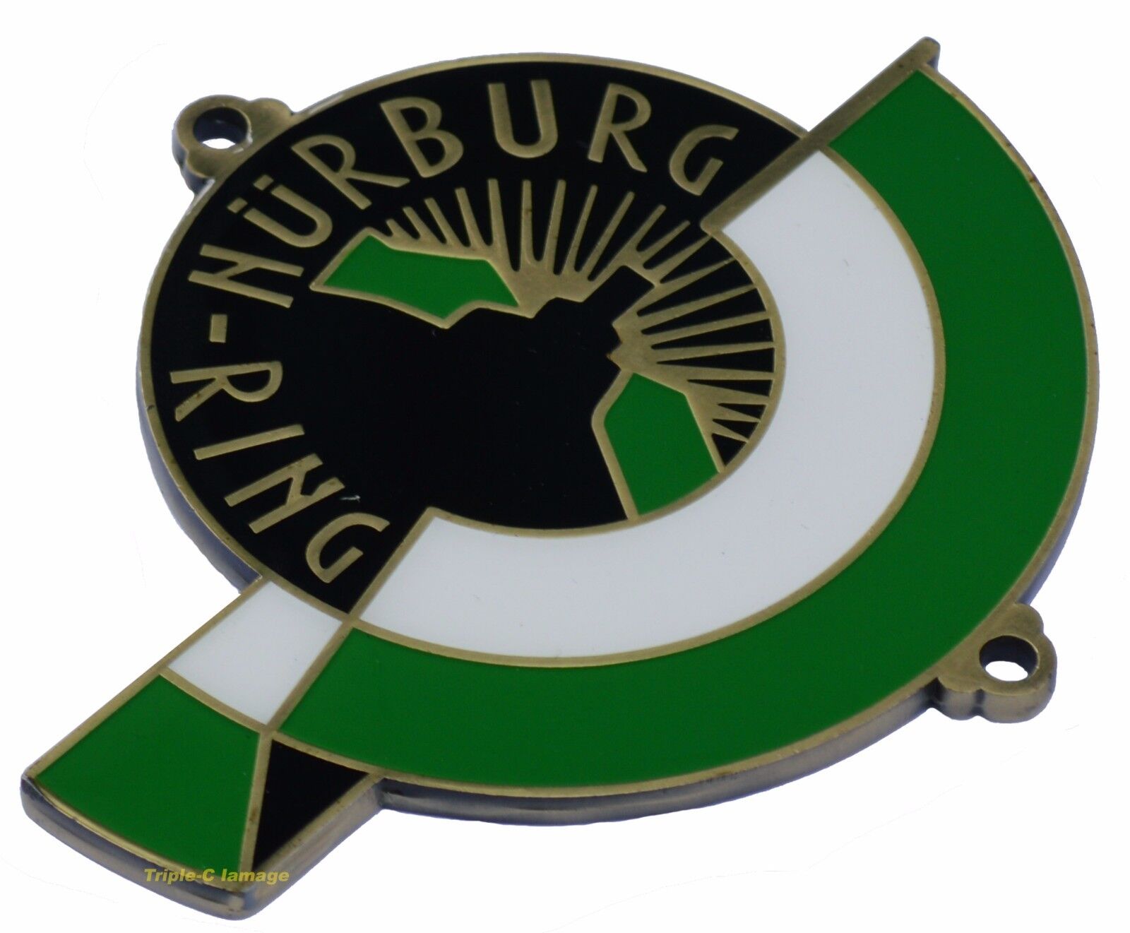 Nurburgring German car grille badge Nurburg-ring