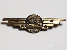 Vintage Fairchild Aviation Lapel Pin Sterling Pinback Marked FETTING Maybe WWII? picture