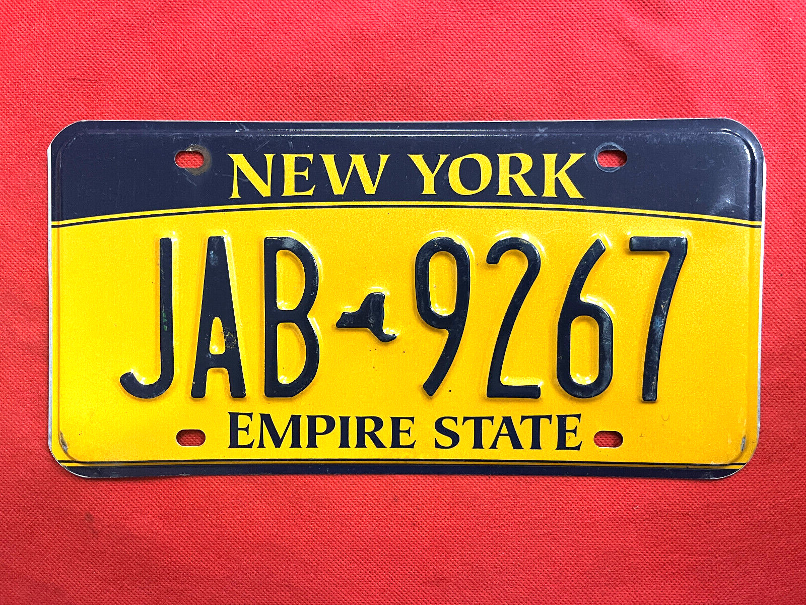 New York License Plate JAB-9267 ....... Expired / Crafts / Collect / Specialty