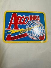 VINTAGE ATCO International Raceway IHRA  Sticker Decal - not a reproduction picture