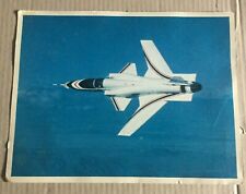 GRUMMAN X-29 ADVANCED TECHNOLOGY DEMONSTRATOR WITH SPECS ON BACK  8X10 picture