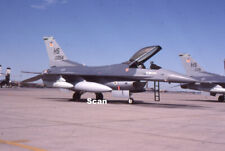 Original 35mm Slide Military Aircraft/Plane/Jet USAF F-16C 89-2054 1991 #P7165 picture