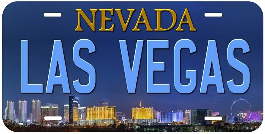 Las Vegas Nevada Novelty Car License Plate