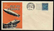 Hindenburg / American Airlines collector envelope w 80 year old stamp OP1348 picture