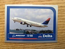 2003 Delta Air Lines Boeing 737-800 Aircraft Pilot Trading Card #5 Delta picture