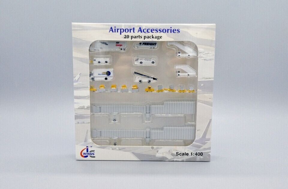 JC Wings - Airport Accessories Pack (20 Parts) - 1/400 - JCGSESETA