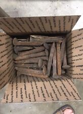 Lot of 50 Medium  Carbon Railroad Spikes  Blacksmith Knife Forge picture