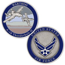 NEW USAF U.S. Air Force A-10 Warthog Thunderbolt II Challenge Coin. picture