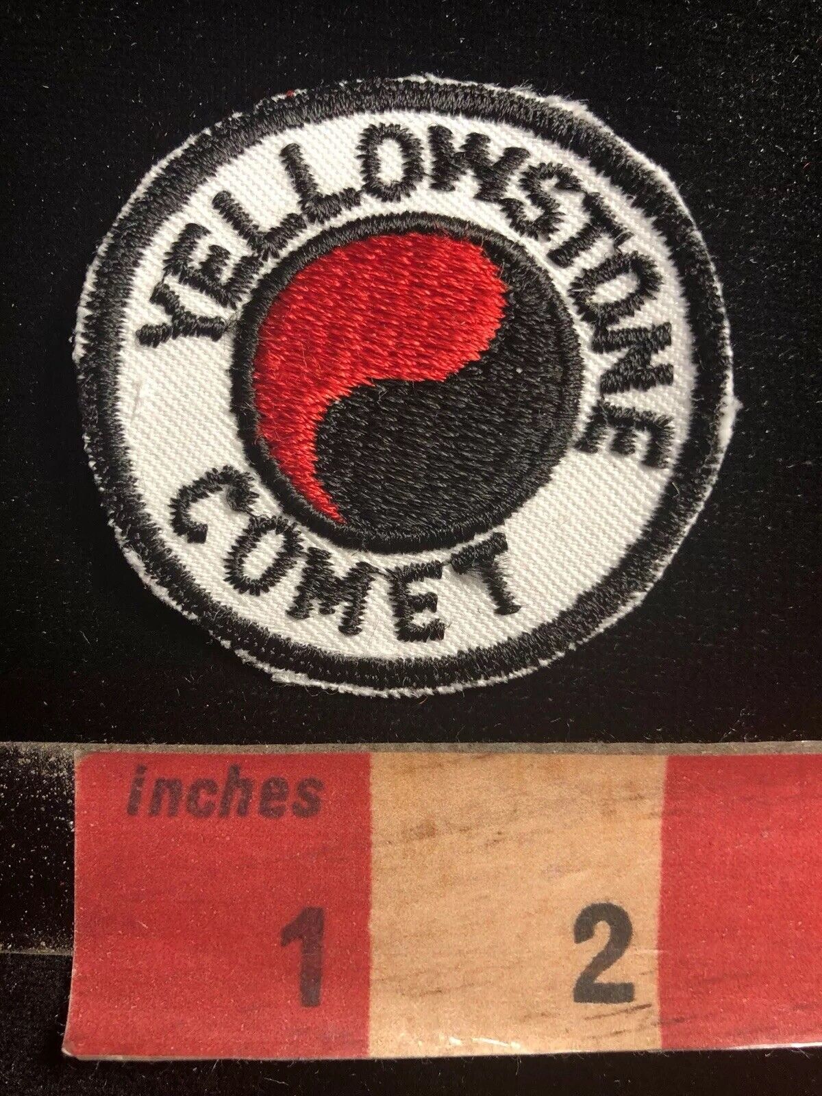 YELLOWSTONE COMET Northern Pacific RR To Yellowstone National Park Patch 00MG