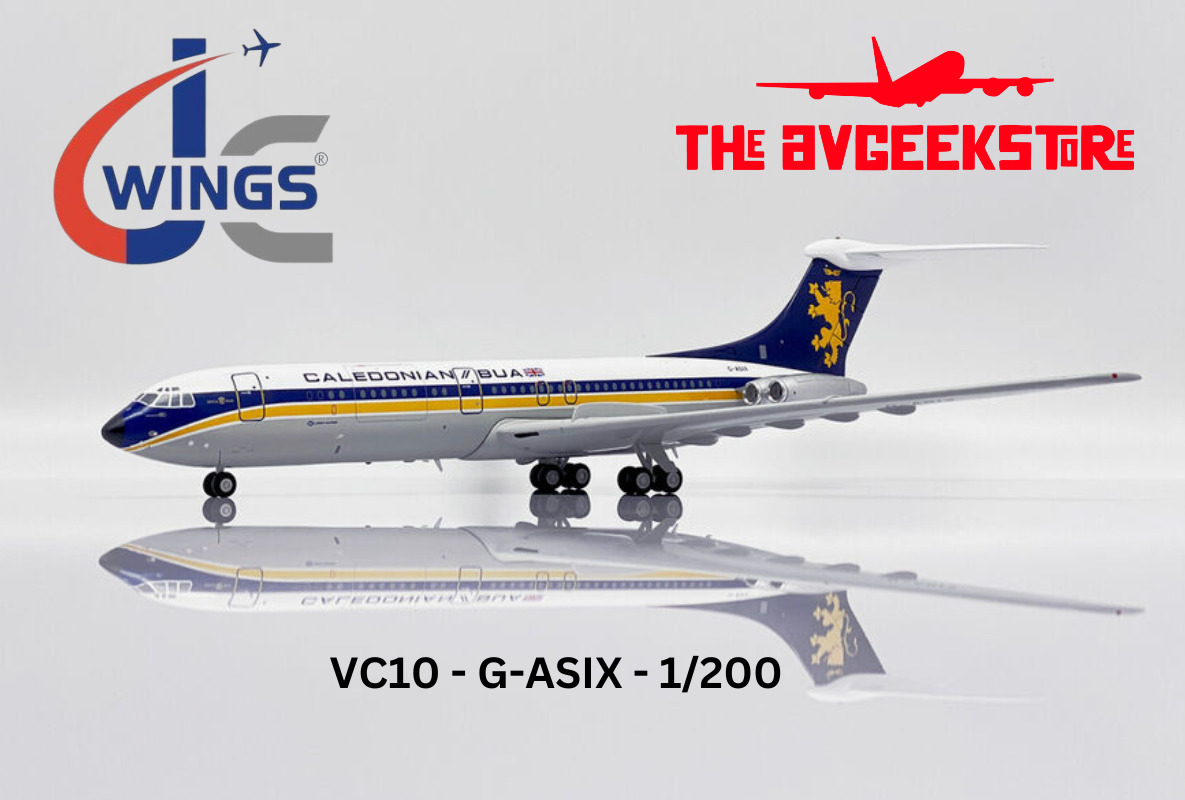 Caledonian/BUA - Vickers VC10 - G-ASIX - 1/200 - JC Wings - JCLH2383