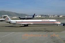American Airlines McDonnell Douglas MD-90 N903RA at SFO 2001 8