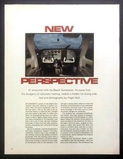 1980 Beech Sundowner Airplane Flight Test Technical Data Photos Review Article picture