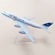 16cm Kuwait Airways Boeing B747-400 Airlines Diecast Airplane Model Plane Alloy picture