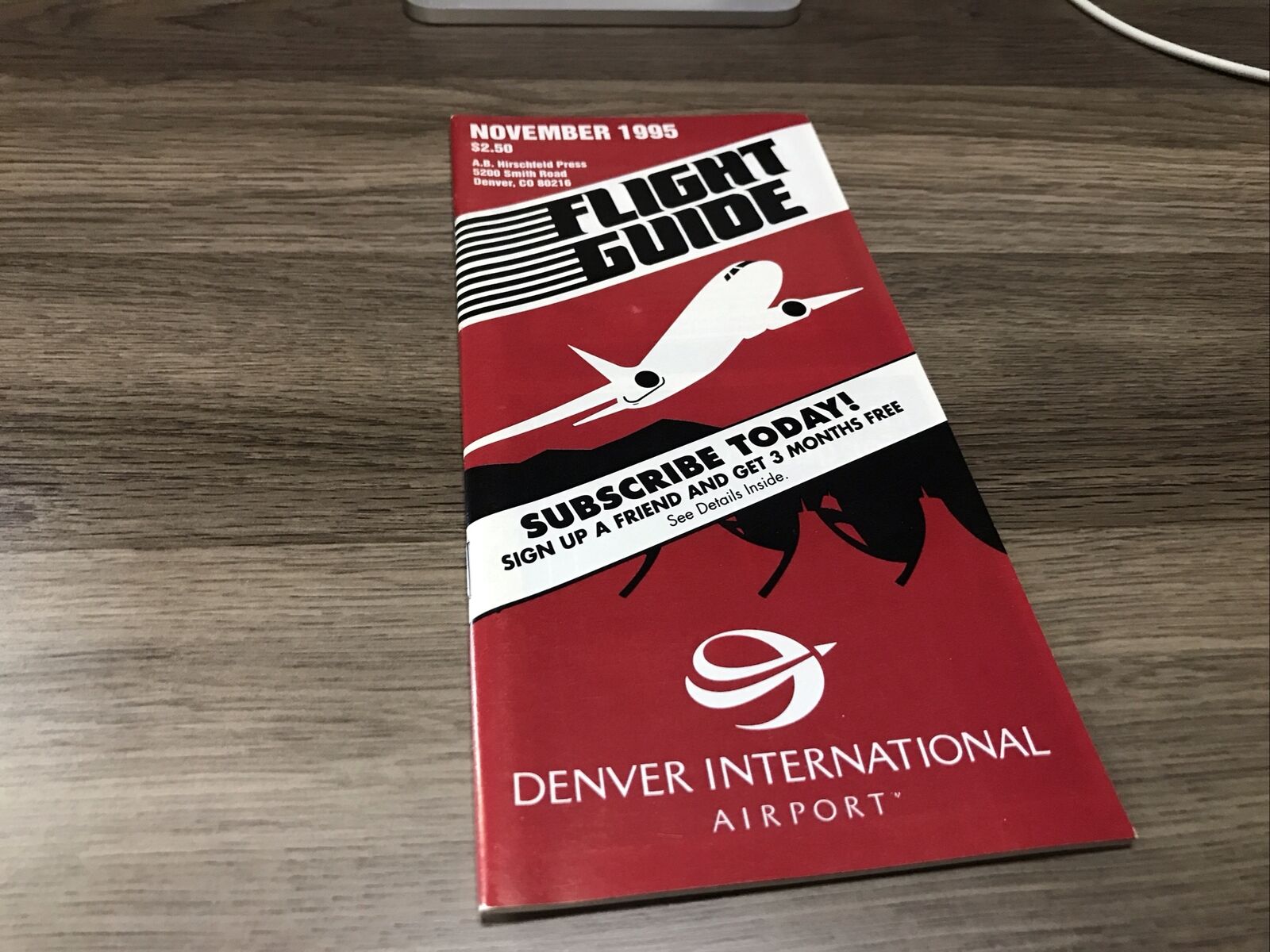 Denver DEN Flight Guide Schedule Nov 1995