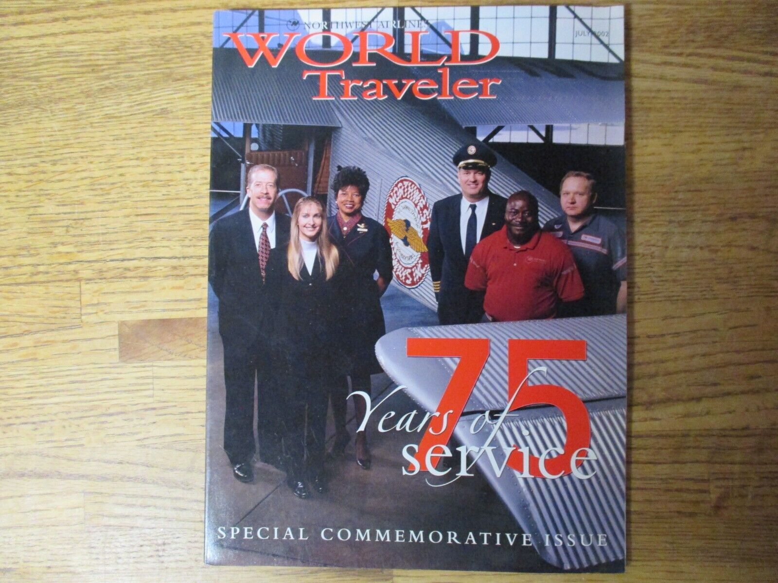 Northwest Airlines Special Commemorative Issue-75 Years of Service (NEW-MINT)