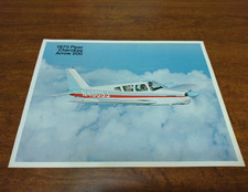 1970 Piper Cherokee Arrow 200 Brochure picture