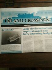 WASHINGTON  STATE FERRIES INLAND CROSSINGS  MONTHLY NEWSLETTER  MAY 2000 picture