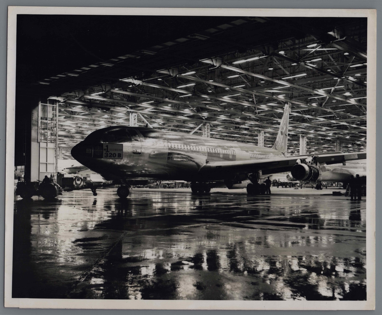 BOEING 707-320B PAN AM VINTAGE ORIGINAL MANUFACTURERS PHOTO FACTORY