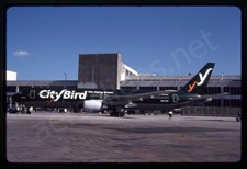 City Bird Boeing 767-300 OO-CTQ May 98 Kodachrome Slide/Dia C14 picture