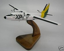 F-27 XP Fokker F27 Monique Airplane Desktop Kiln Dried Wood Model picture
