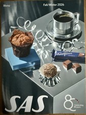 SAS SCANDINAVIAN AIRLINES INFLIGHT MENU SKY BAR PRICE LIST FALL 2026 picture