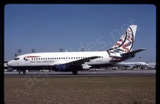 British Airways Boeing 737-200 G-BGDO Aug 98 Kodachrome Slide/Dia C18 picture