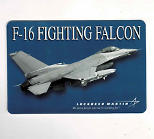 LOCKHEED MARTIN F-16 FIGHTING FALCON STICKER NEW NOS picture