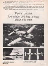 1977 Piper Cherokee Arrow Aircraft ad 9/8/2023b picture
