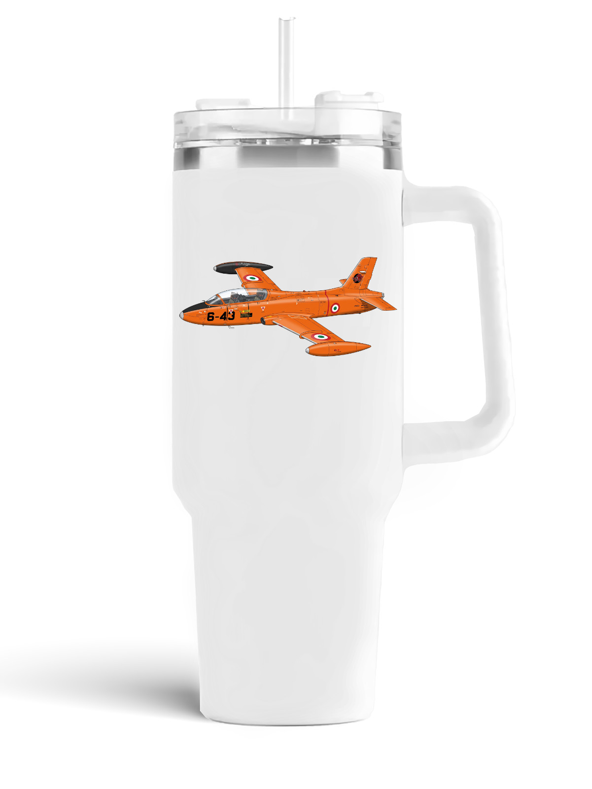 Aermacchi MB-326 Stainless Steel Quencher Tumbler  40oz