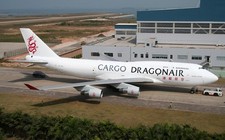 B-747-400 Dragonair Cargo Boeing B747 Airplane Wood Model Regular picture