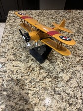 Boeing-Stearman Model 75 (Kaydet) made of Wood, 2 Pieces. picture