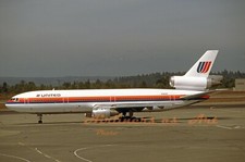 United Airlines Douglas DC-10-10 N1848U at SEA in July 1987 8