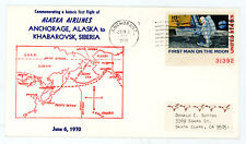June 6, 1970, Alaska Airlines Flight Anchorage to Khabarovsk, Siberia RUSSIA FDC picture