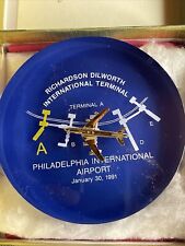 Philadelphia International Airport Terminal dedication award memento, Ogden picture